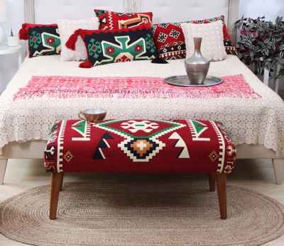 Vezir Kilim Bench Puf - Frigya