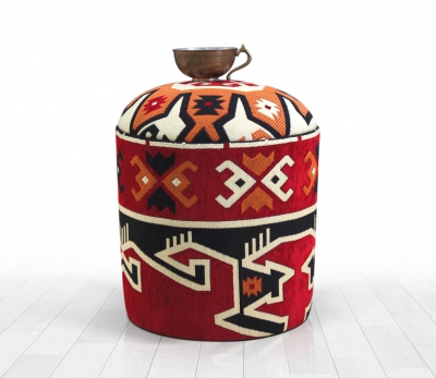 Bozok Kilim Puf - Girit