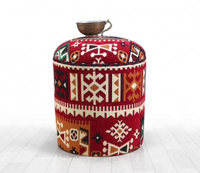 Bozok Kilim Puf - Babil